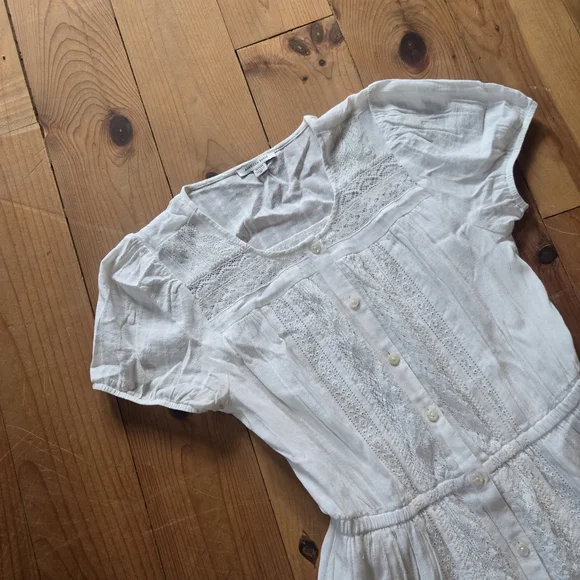 American Eagle Outfitters White Maxi Dress - Picture 2 of 8